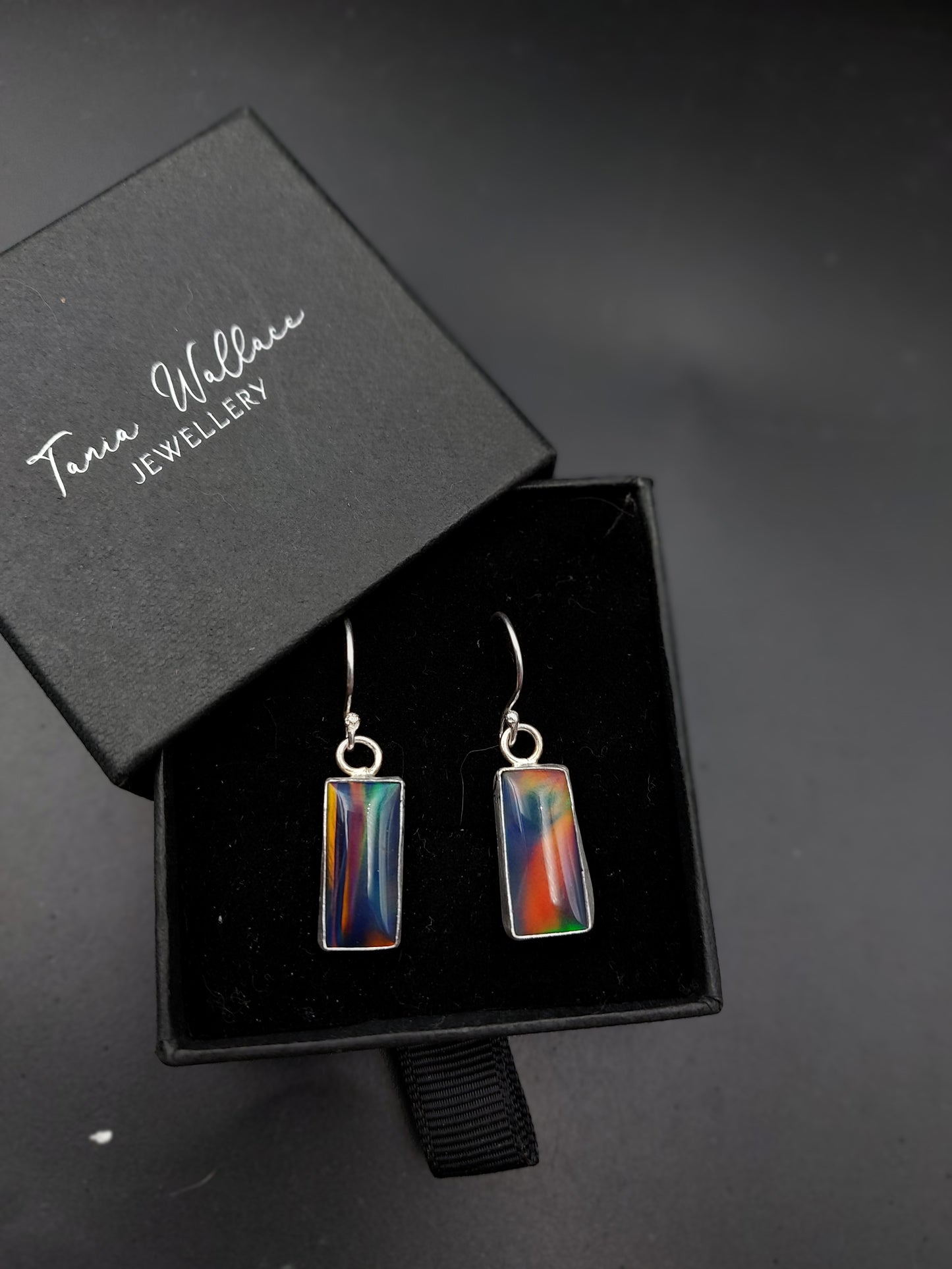 Aurora Opal Rectangular Drops