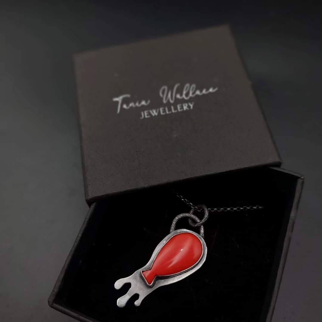 Red Balloon Pendant