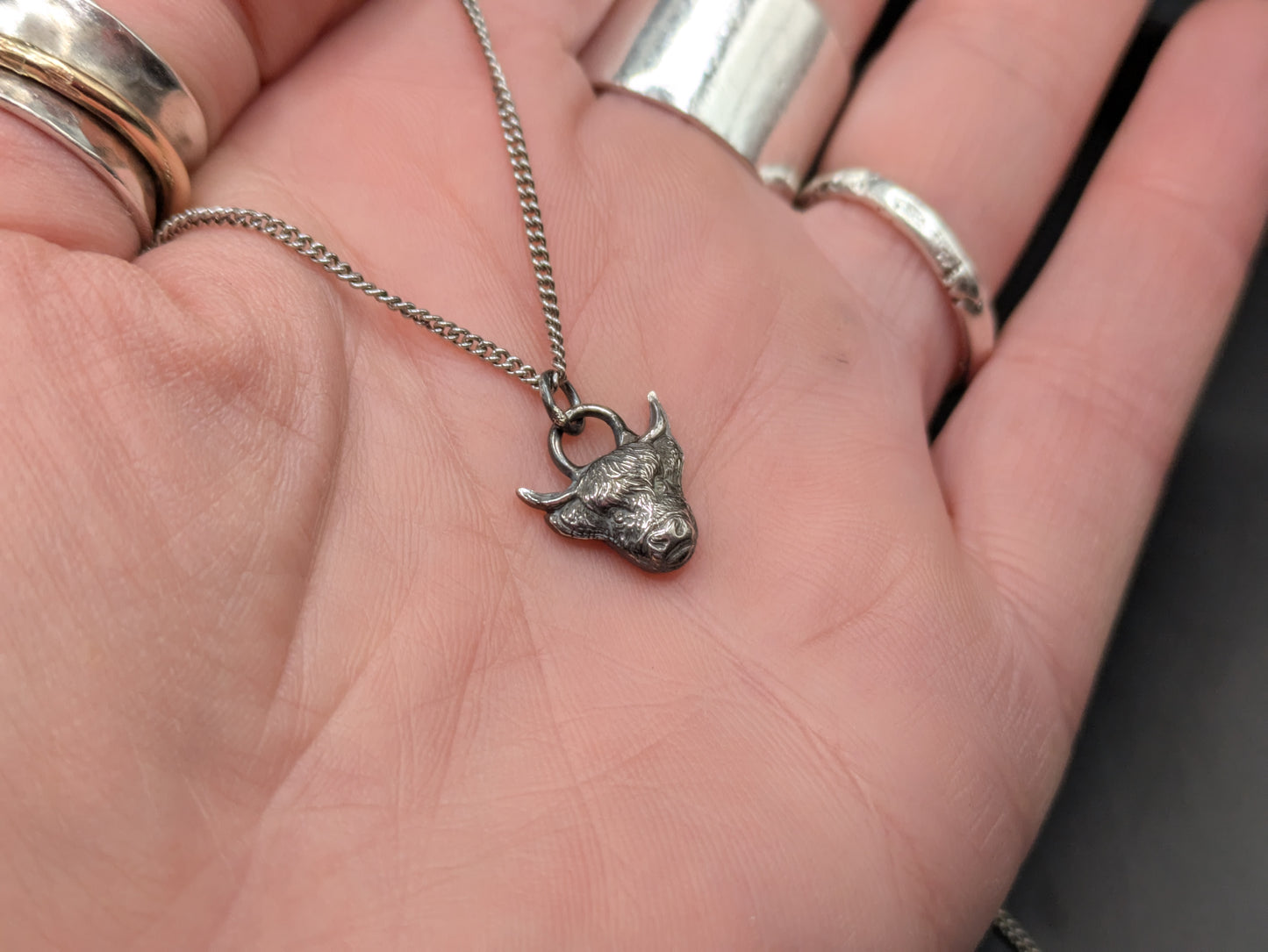 Highland Cow Pendant