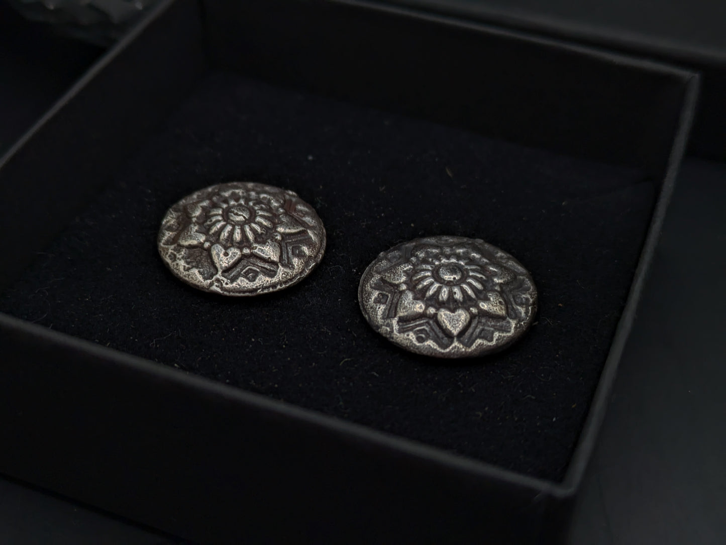 Rustic Button Studs