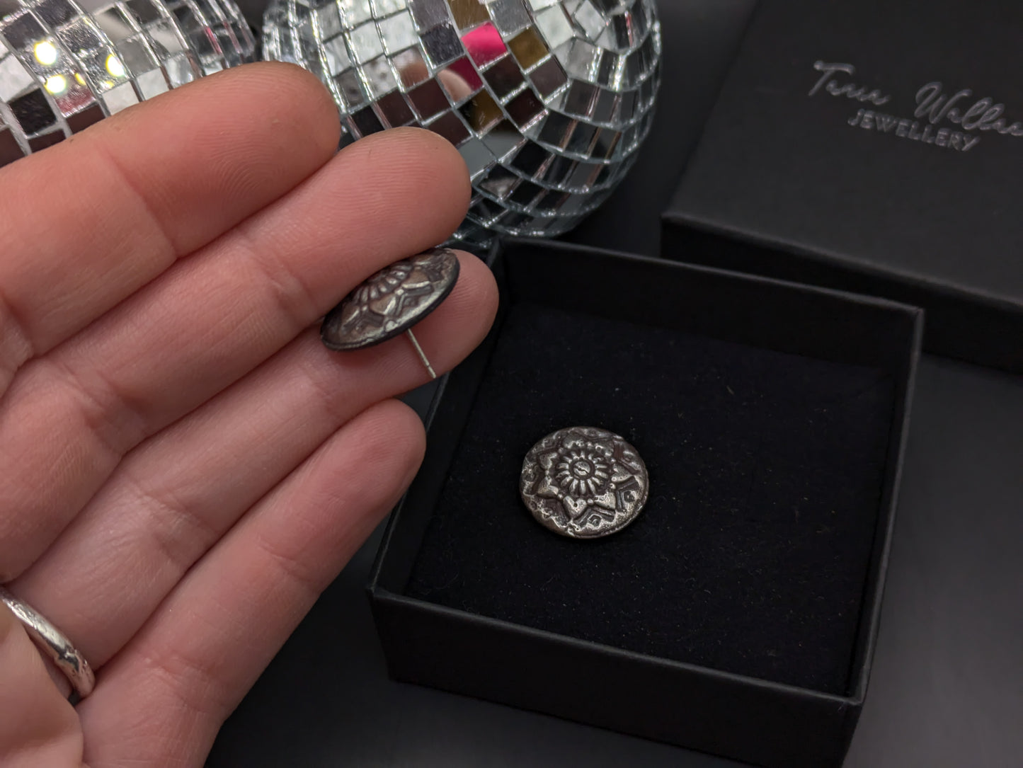 Rustic Button Studs