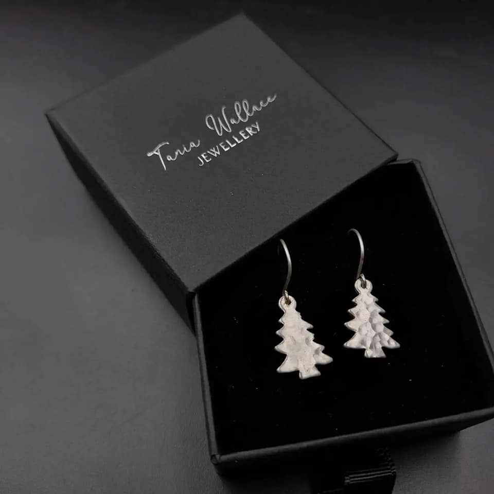 Textured Christmas Trees