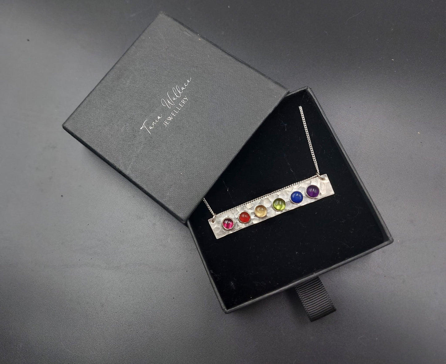 Large Rainbow Bar Pendant