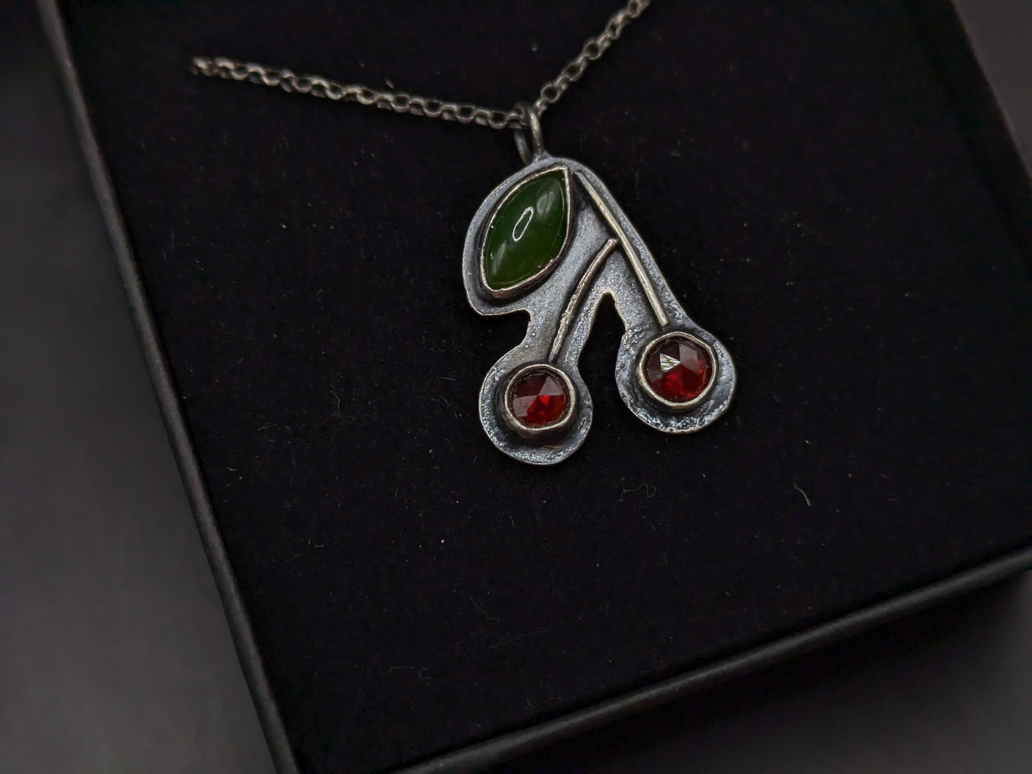 Cherry Gemstone Pendant