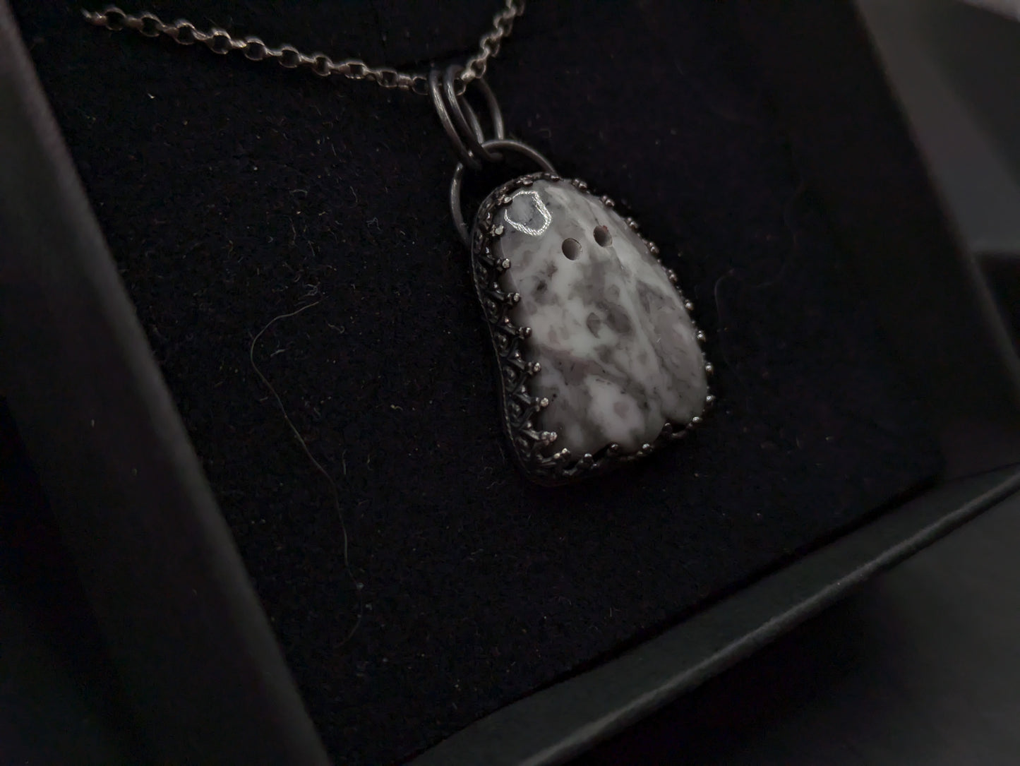 Tombstone Effect Ghost Pendant