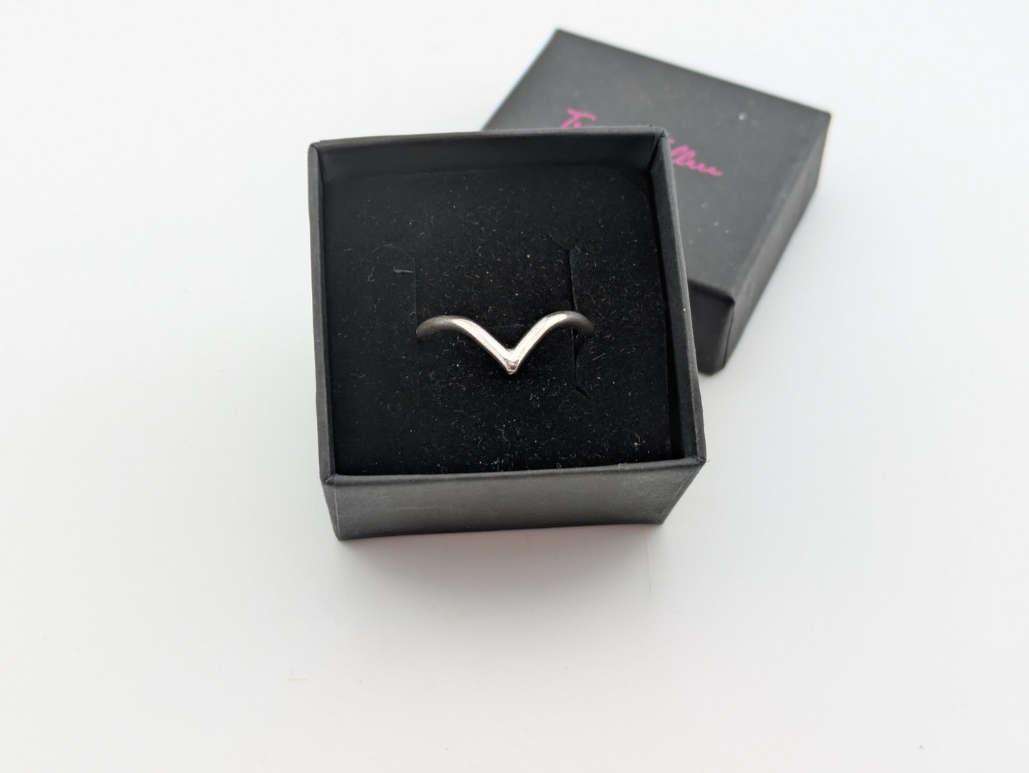 Sterling Silver Wishbone Ring