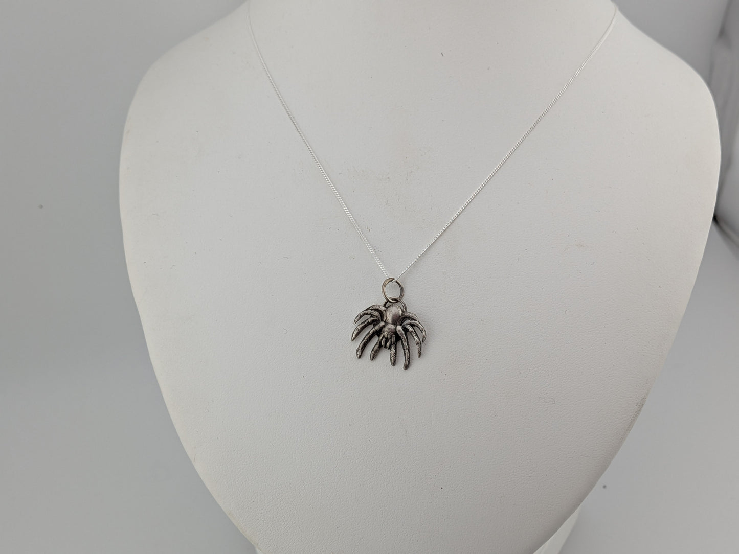 Sterling Silver Tarantula Spider Pendant