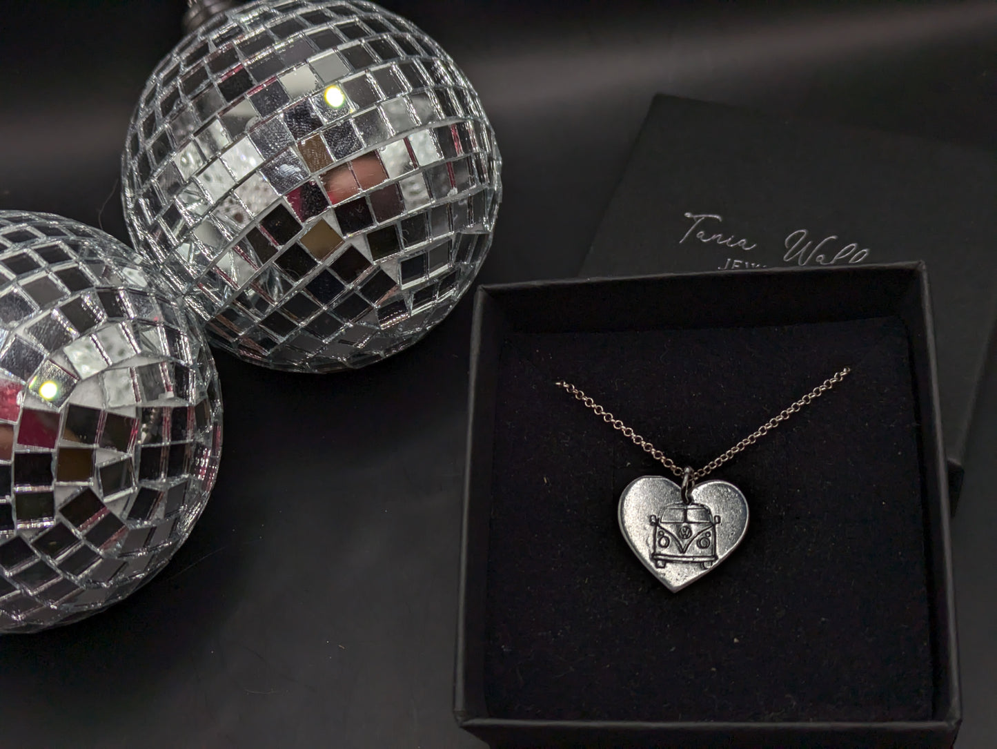 Campervan Heart Pendant