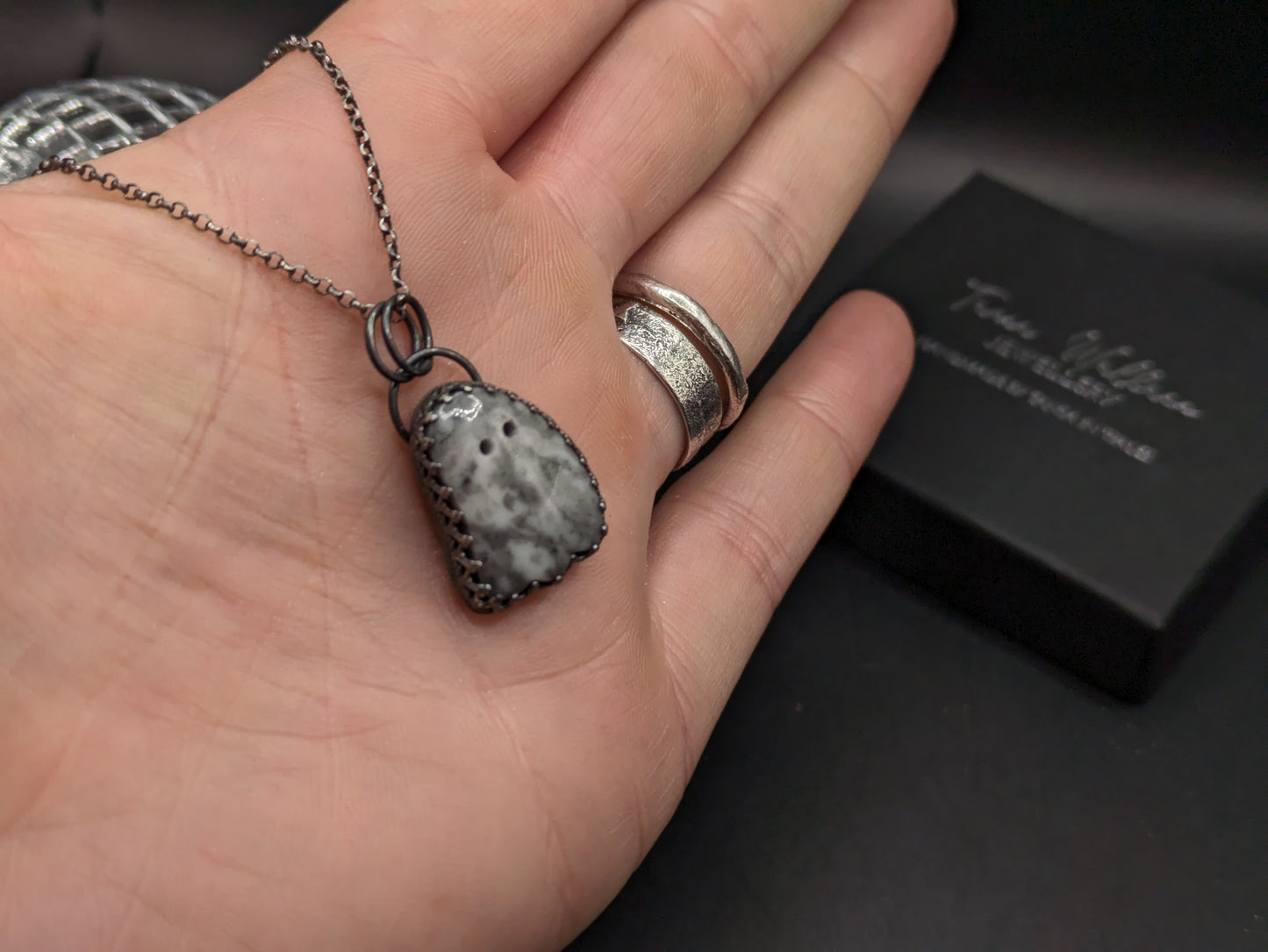 Tombstone Effect Ghost Pendant