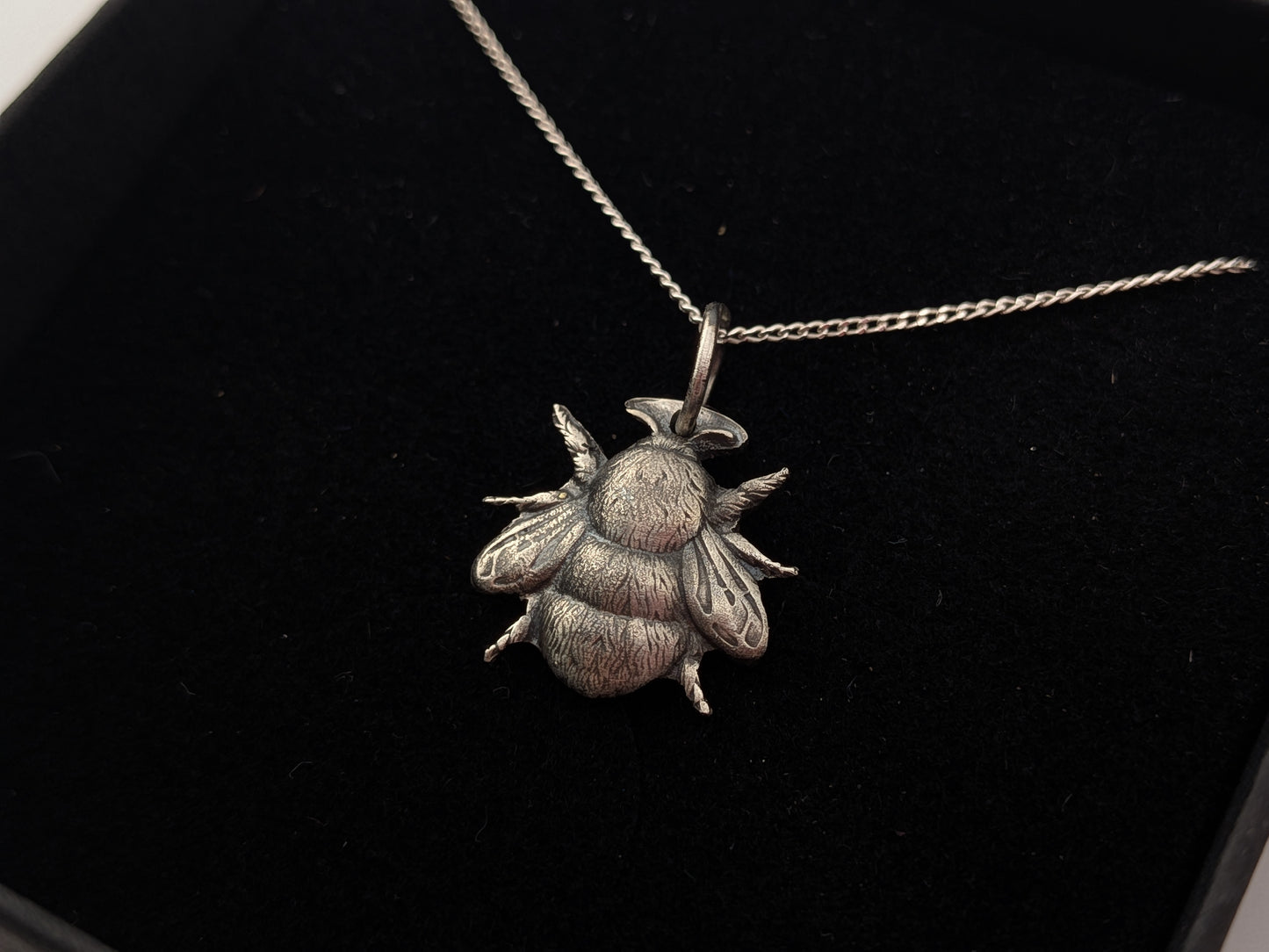 Sterling Silver Bee Pendant
