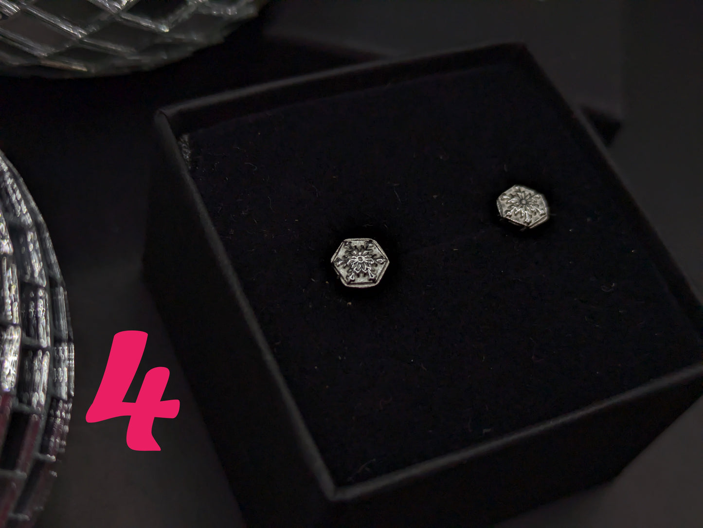 Elegant Snowflake Studs