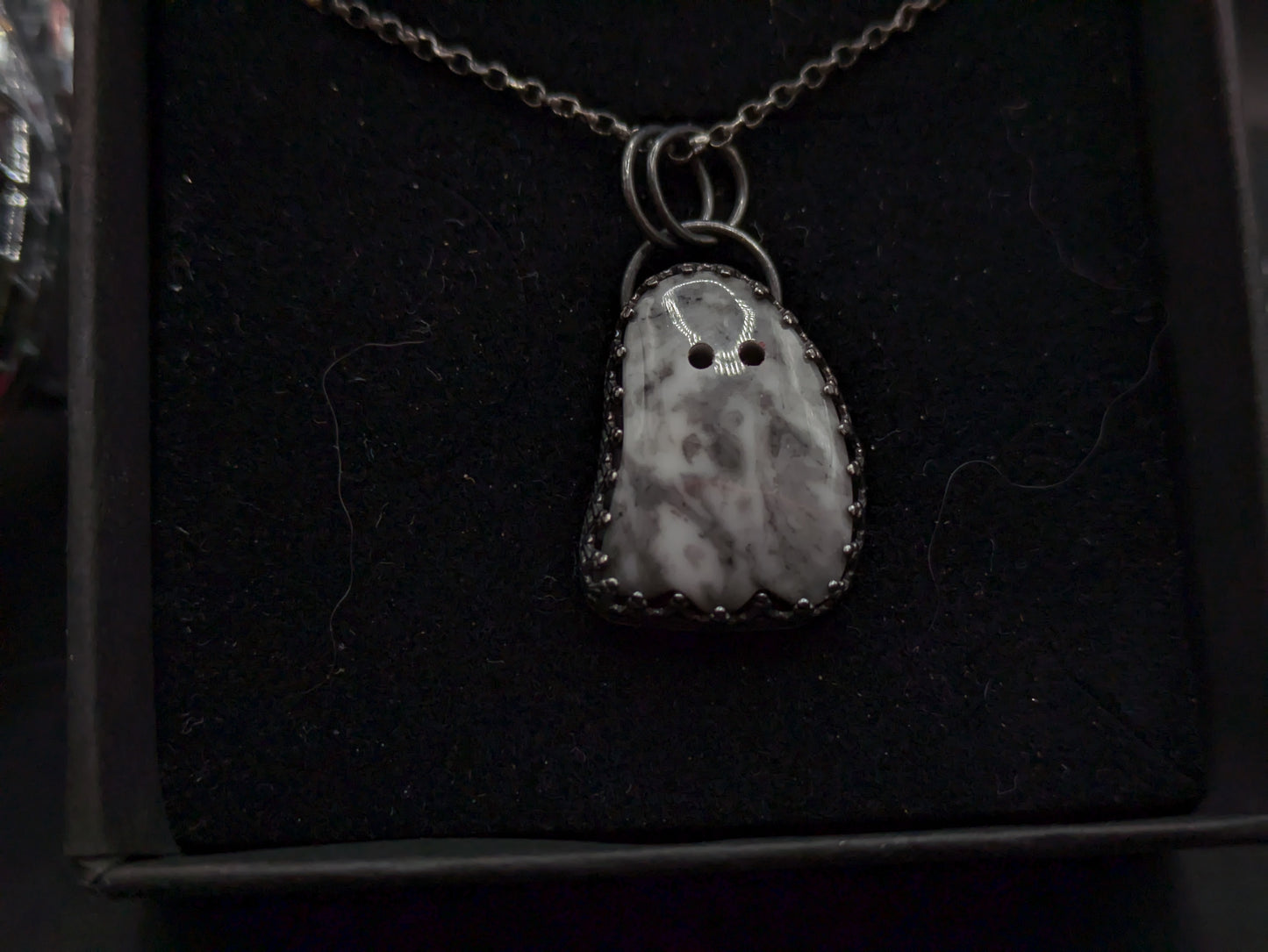 Tombstone Effect Ghost Pendant
