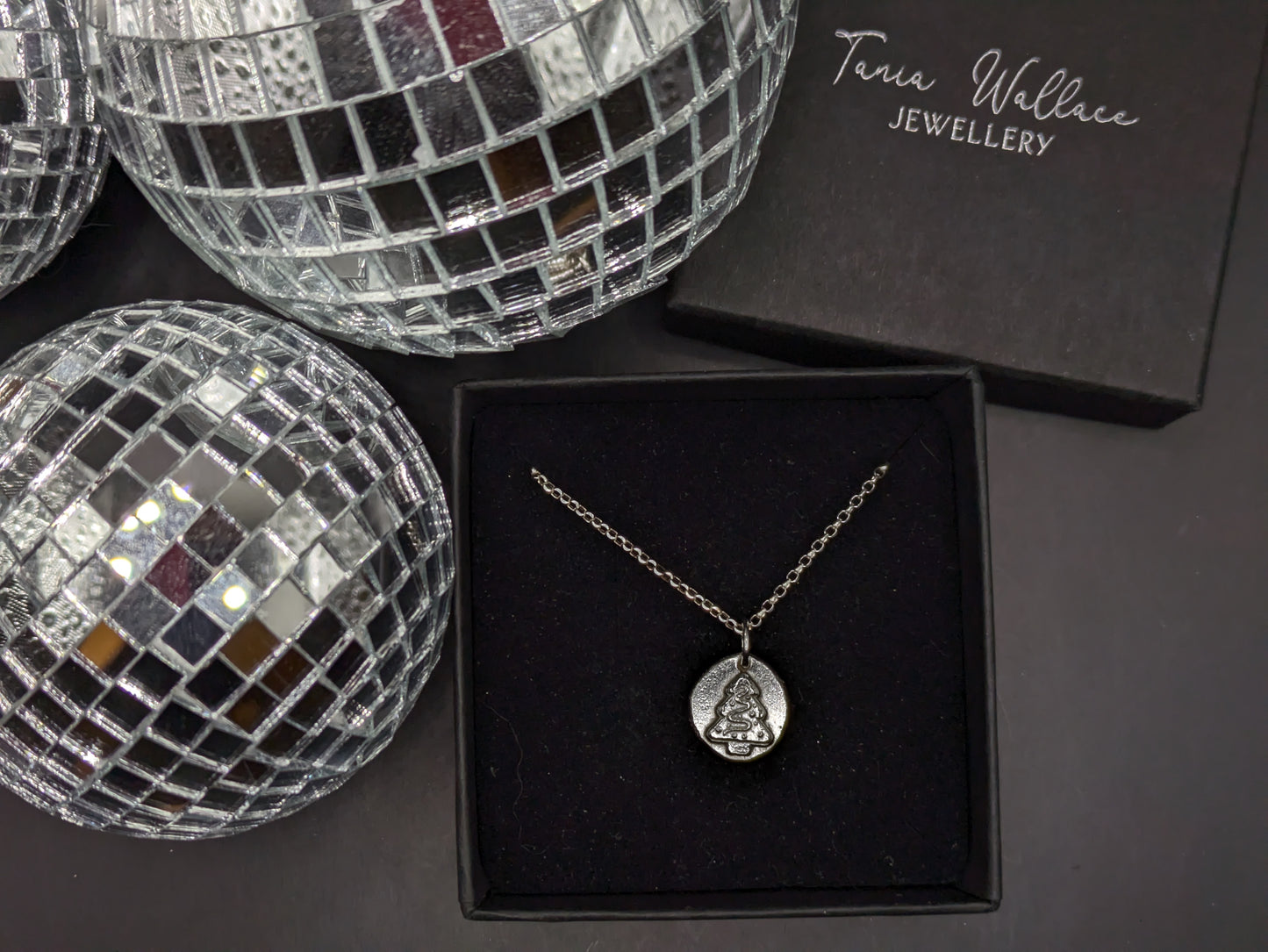 Christmas Tree Cookie Necklace