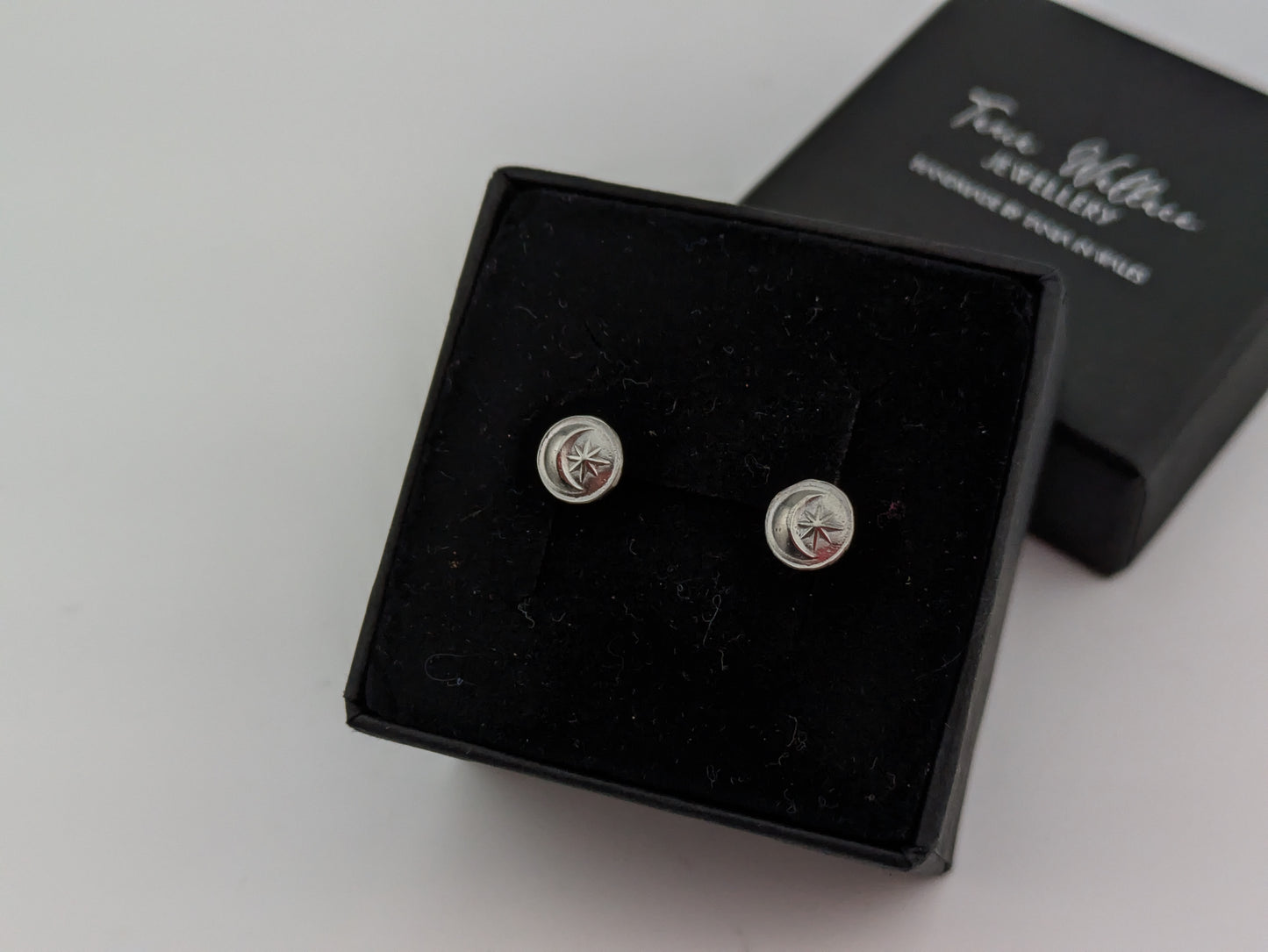 Moon and Star Studs