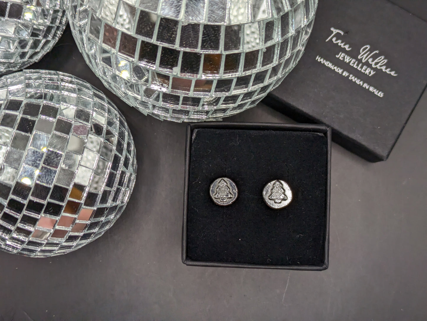 Cookie Christmas Tree Studs