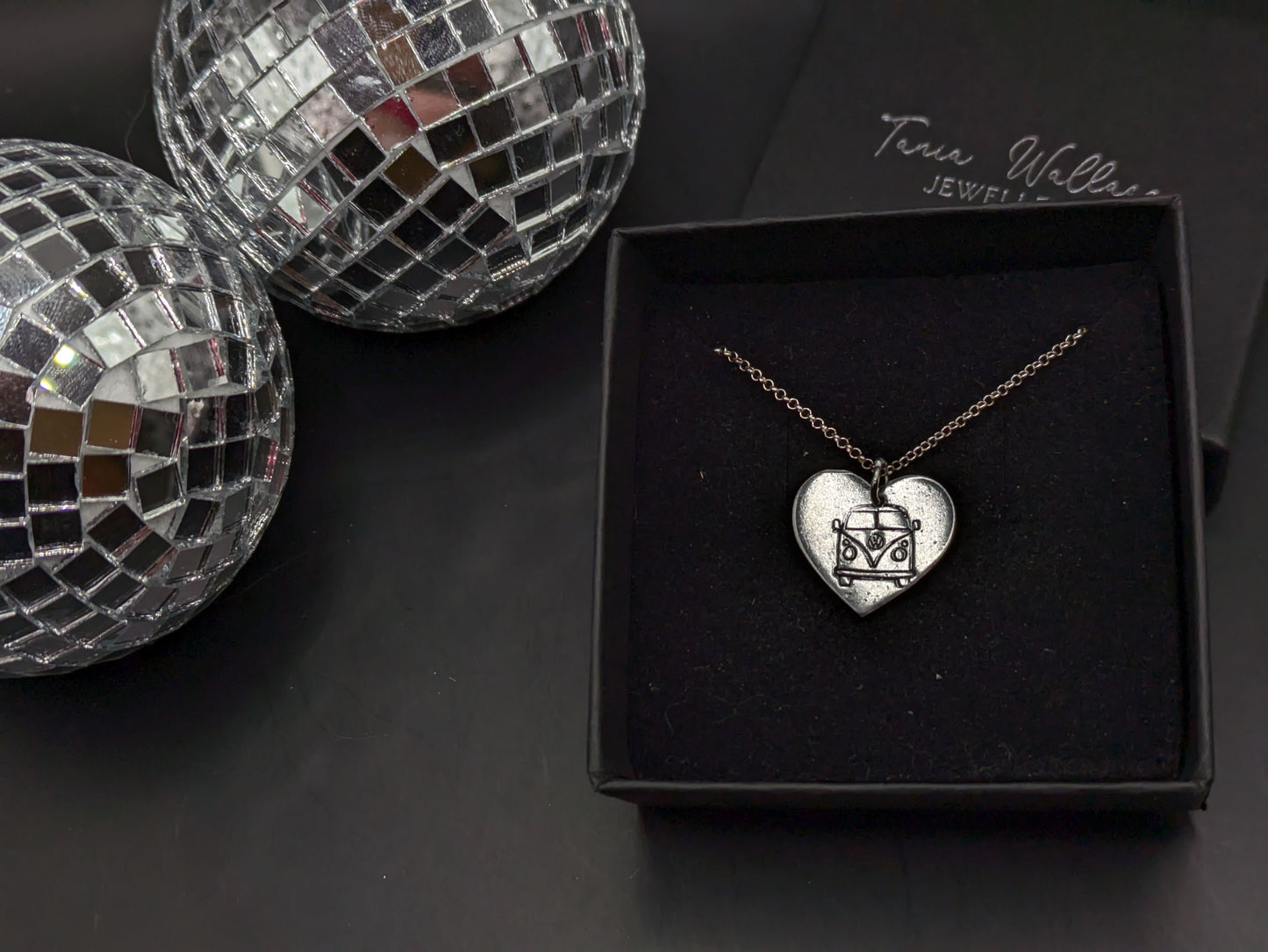 Campervan Heart Pendant