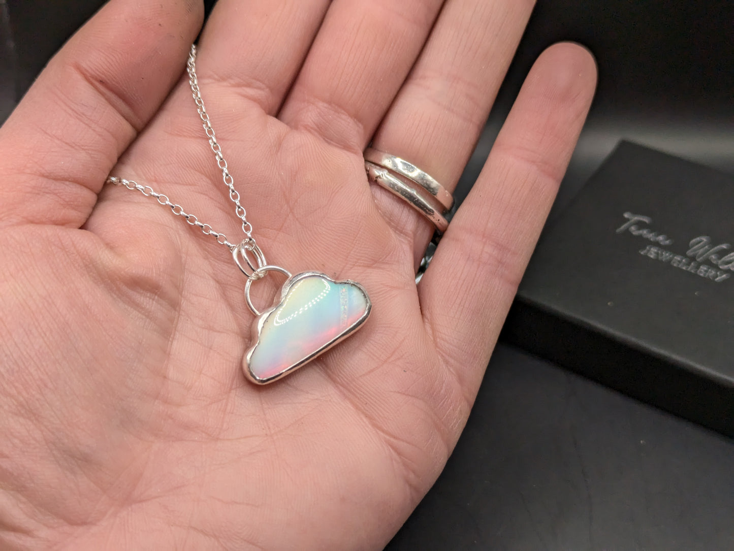 Aurora Opal Cloud Pendant