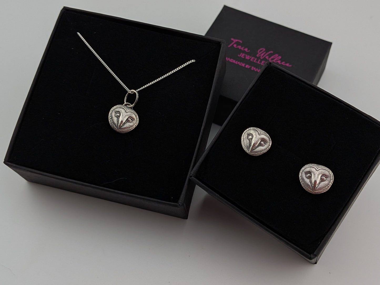 Dainty Owl Studs