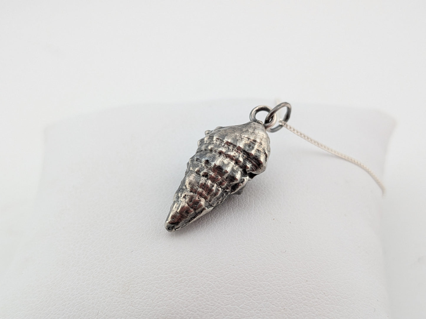 Sand Cast Shell Pendant *pre-order*