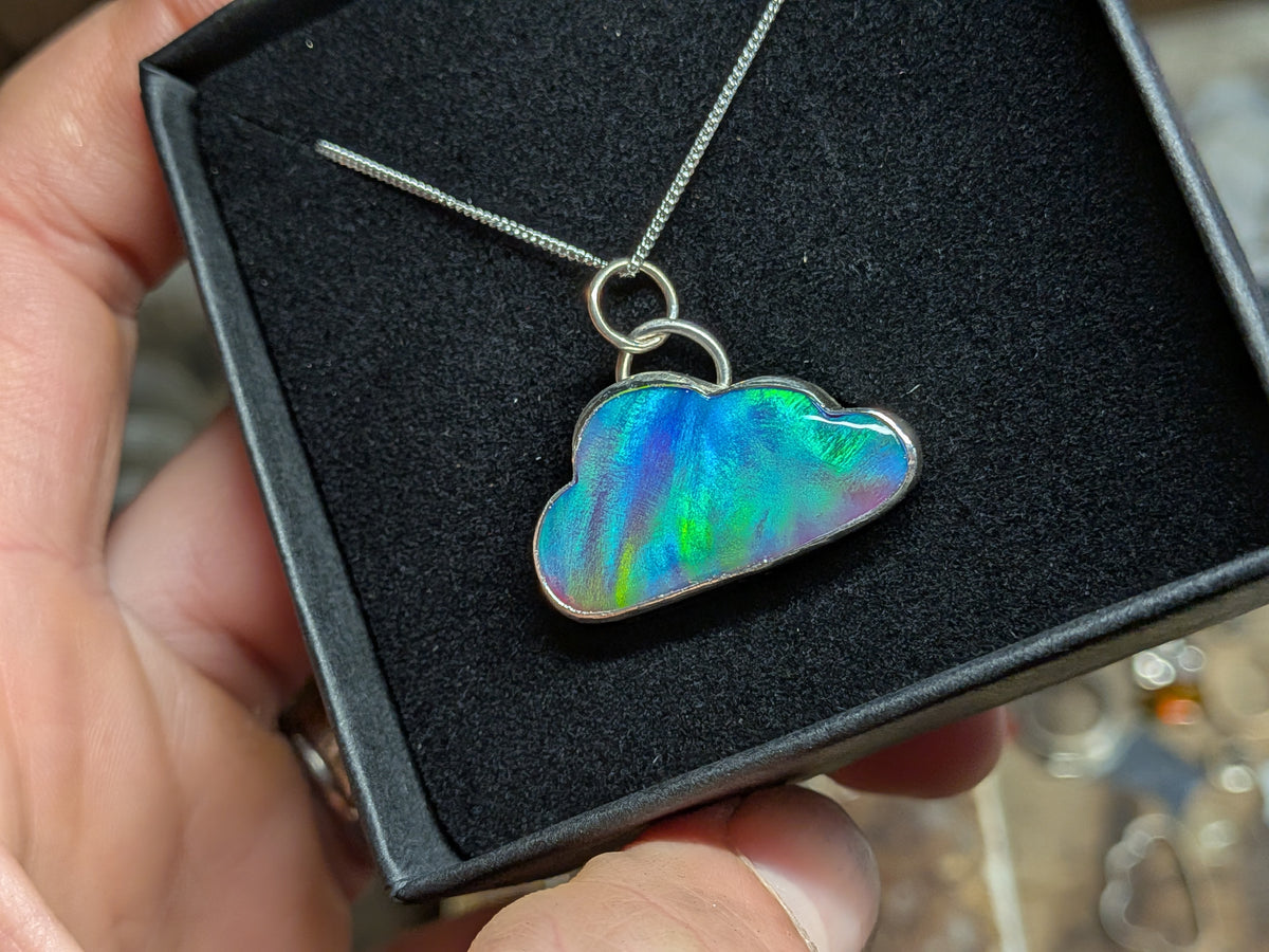 Aurora Opal Cloud Pendant