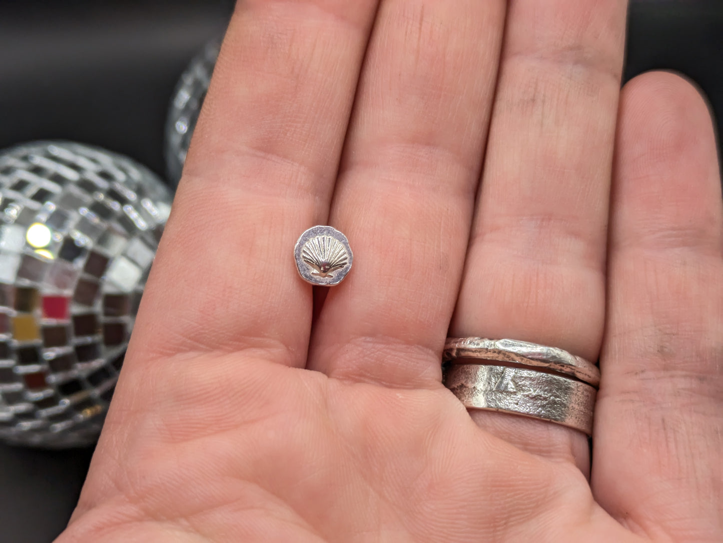 Sea Shell Studs