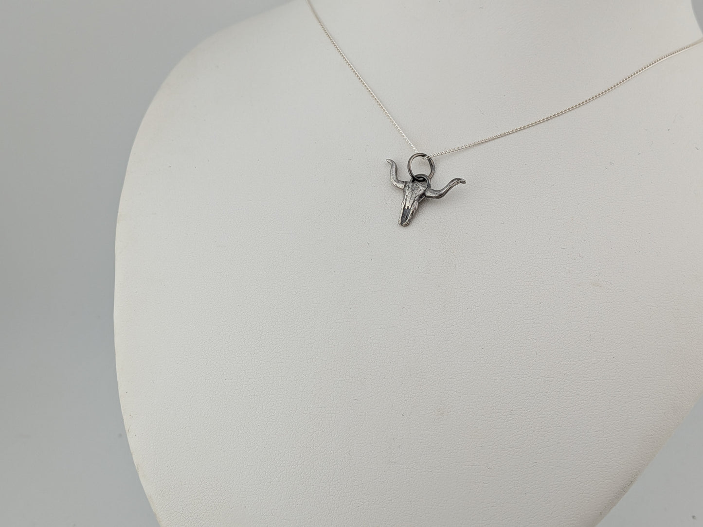 Longhorn Skull Pendant