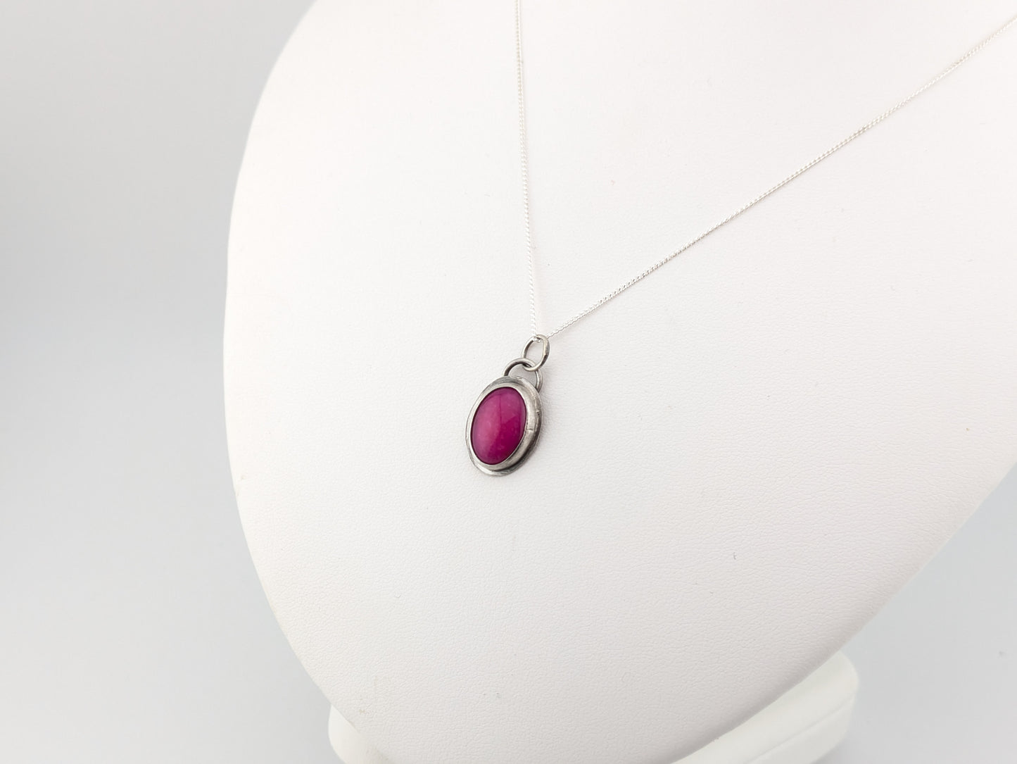 Pink Agate Oval Set