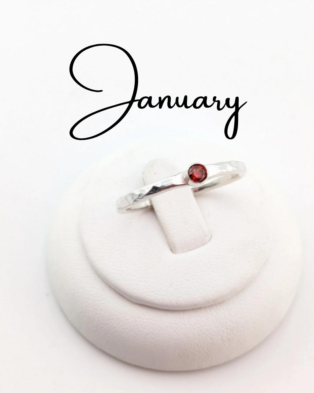 January birthstone ring