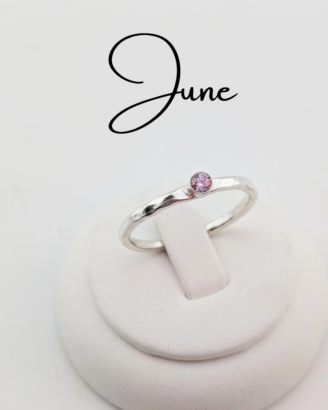 June birthstone ring