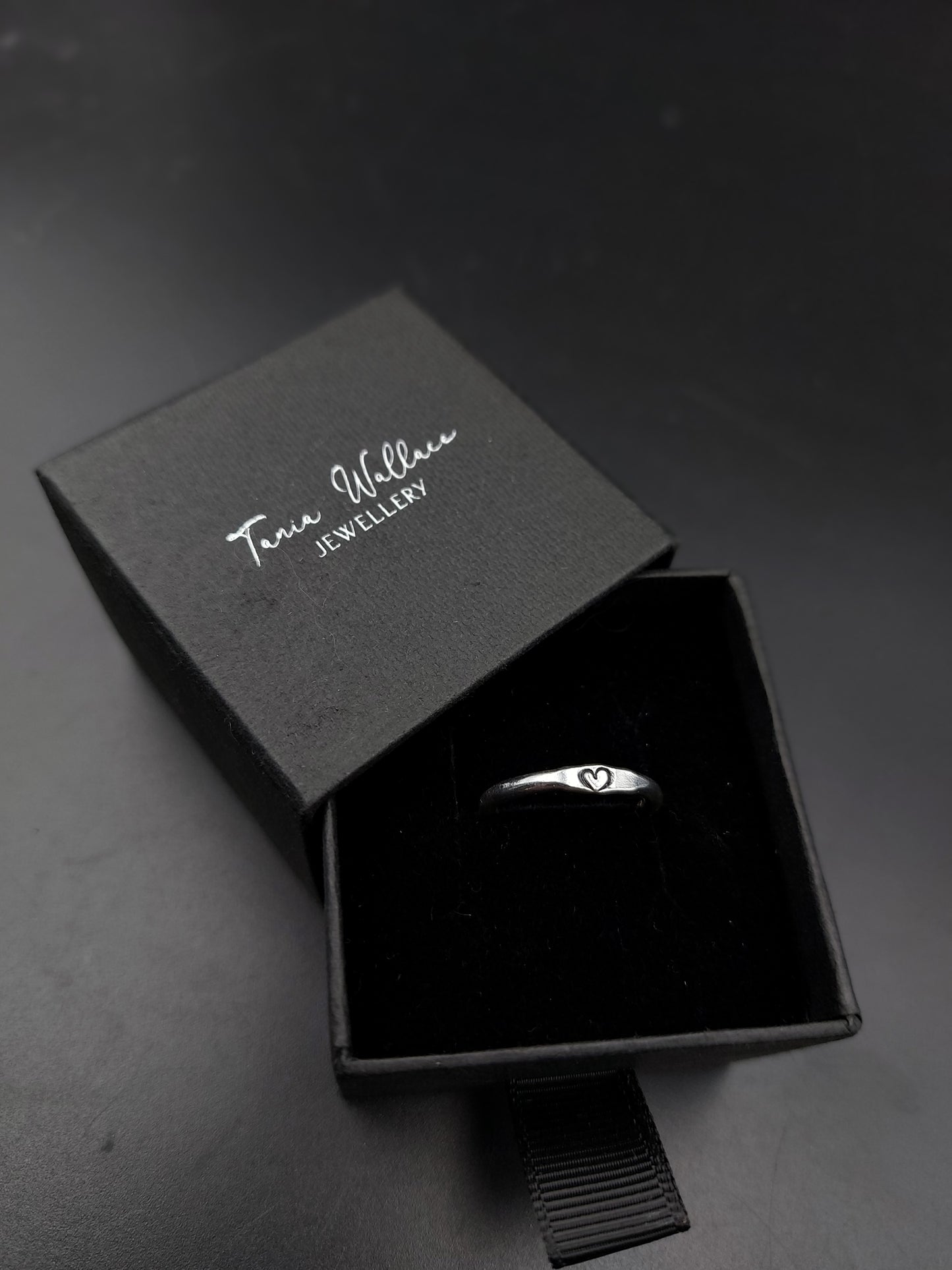 Tiny Love Heart Ring