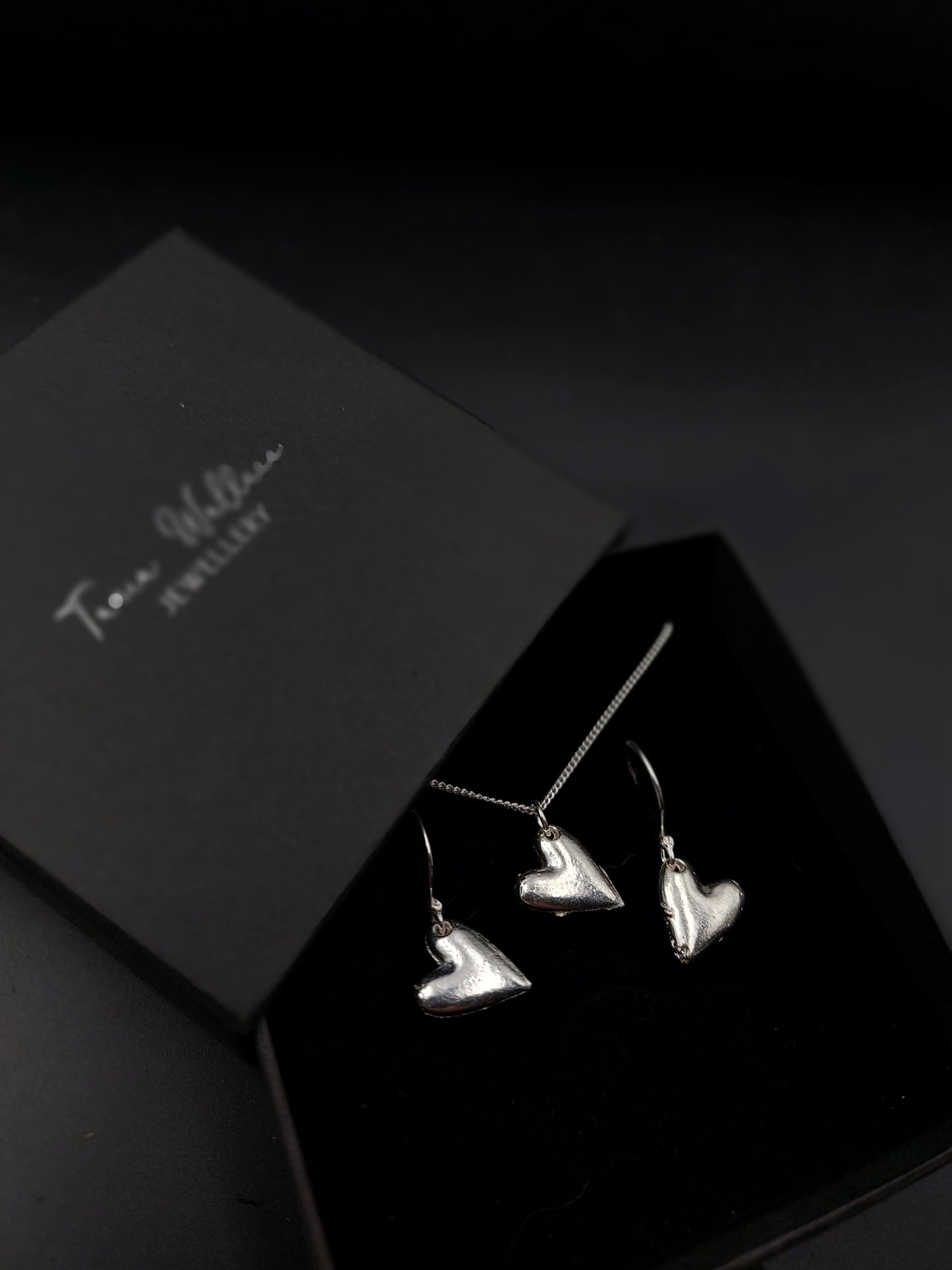 3D Sandcast Heart Set
