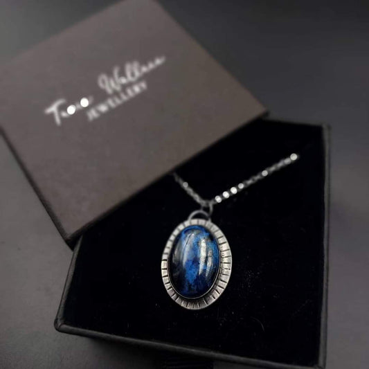 Chrysocolla Pendant on Chain