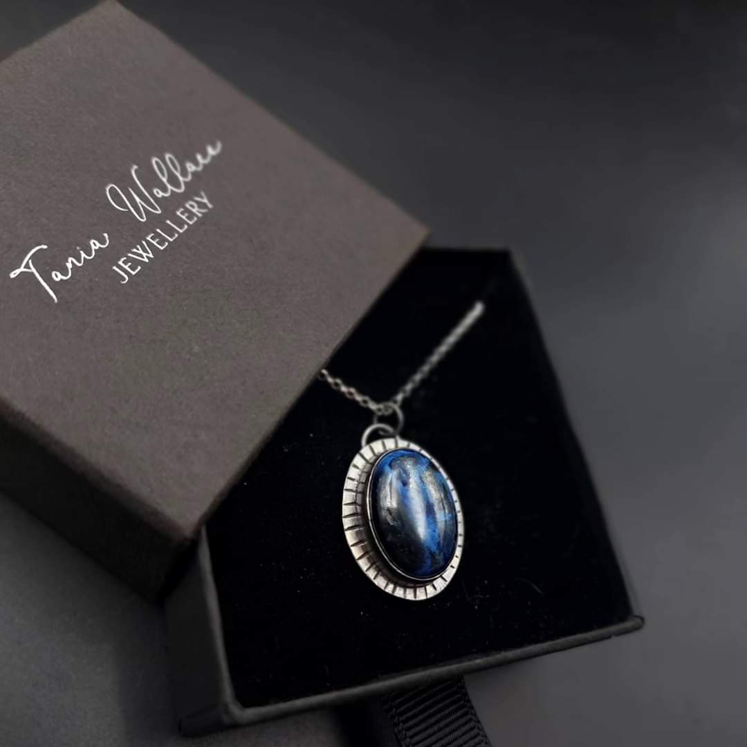Chrysocolla Pendant on Chain