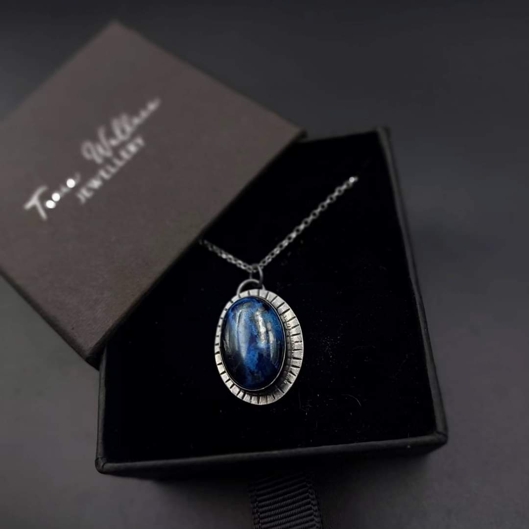 Chrysocolla Pendant on Chain