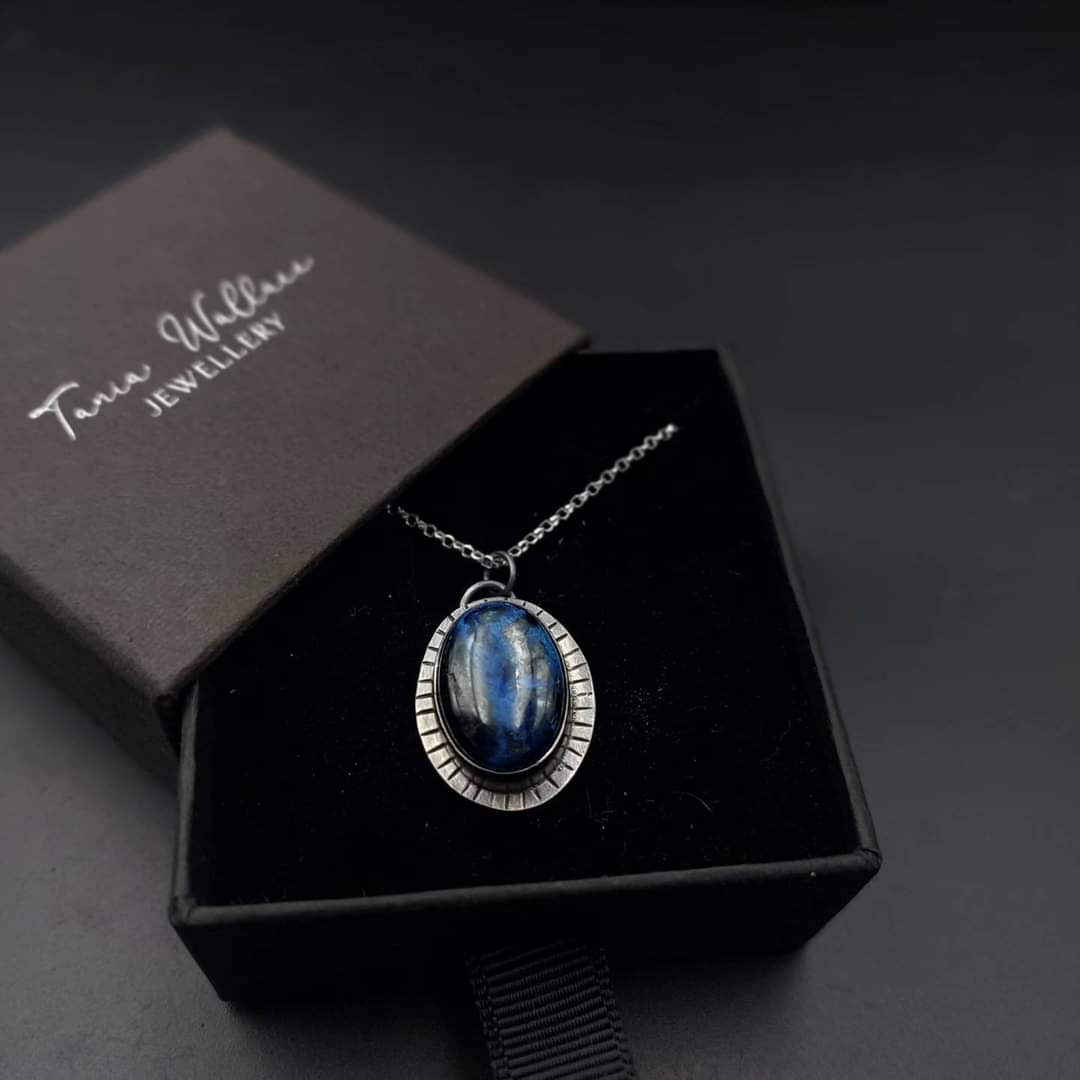 Chrysocolla Pendant on Chain
