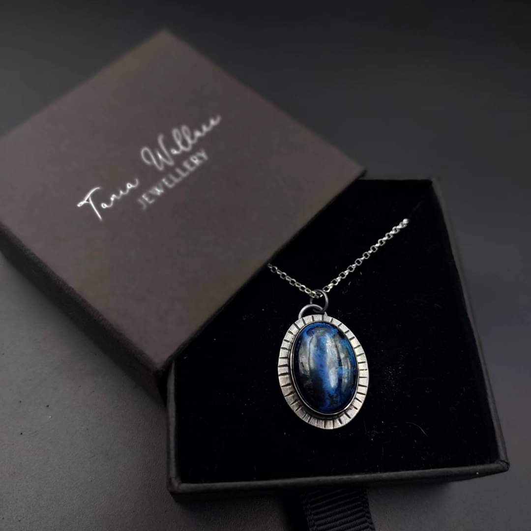 Chrysocolla Pendant on Chain