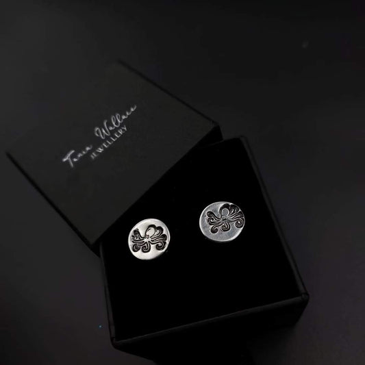 Large Octopus Studs