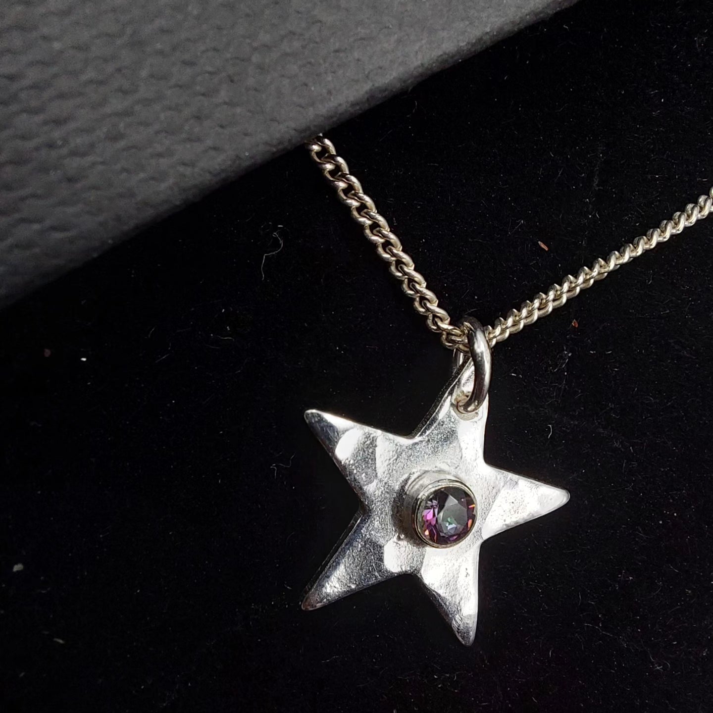 Mystic Topaz Star Pendant
