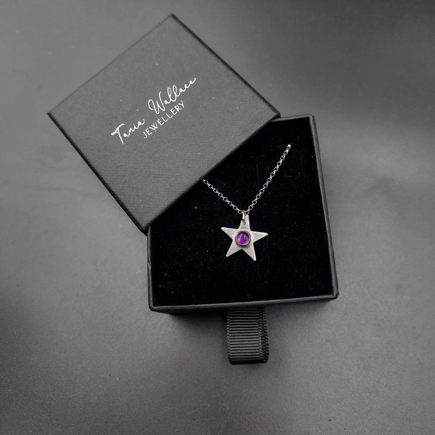 Amethyst Star Pendant