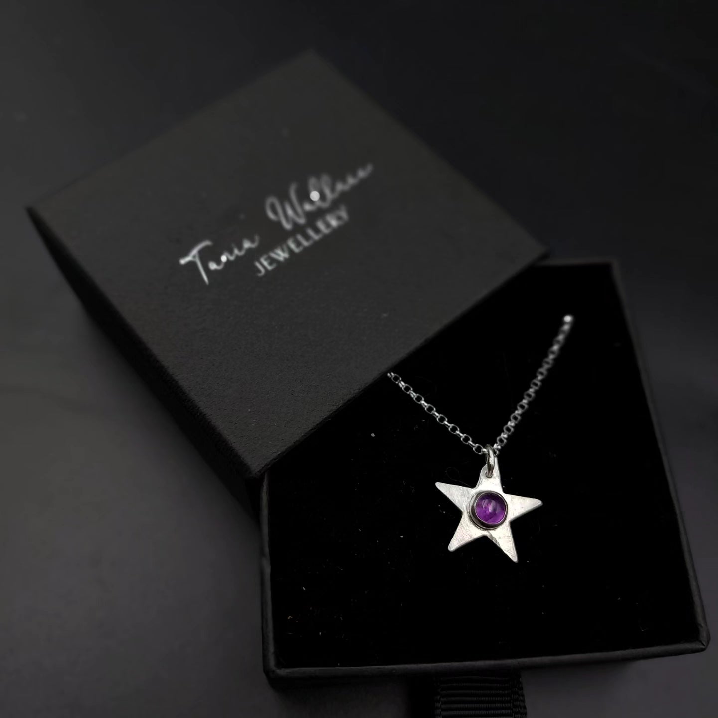 Amethyst Star Pendant