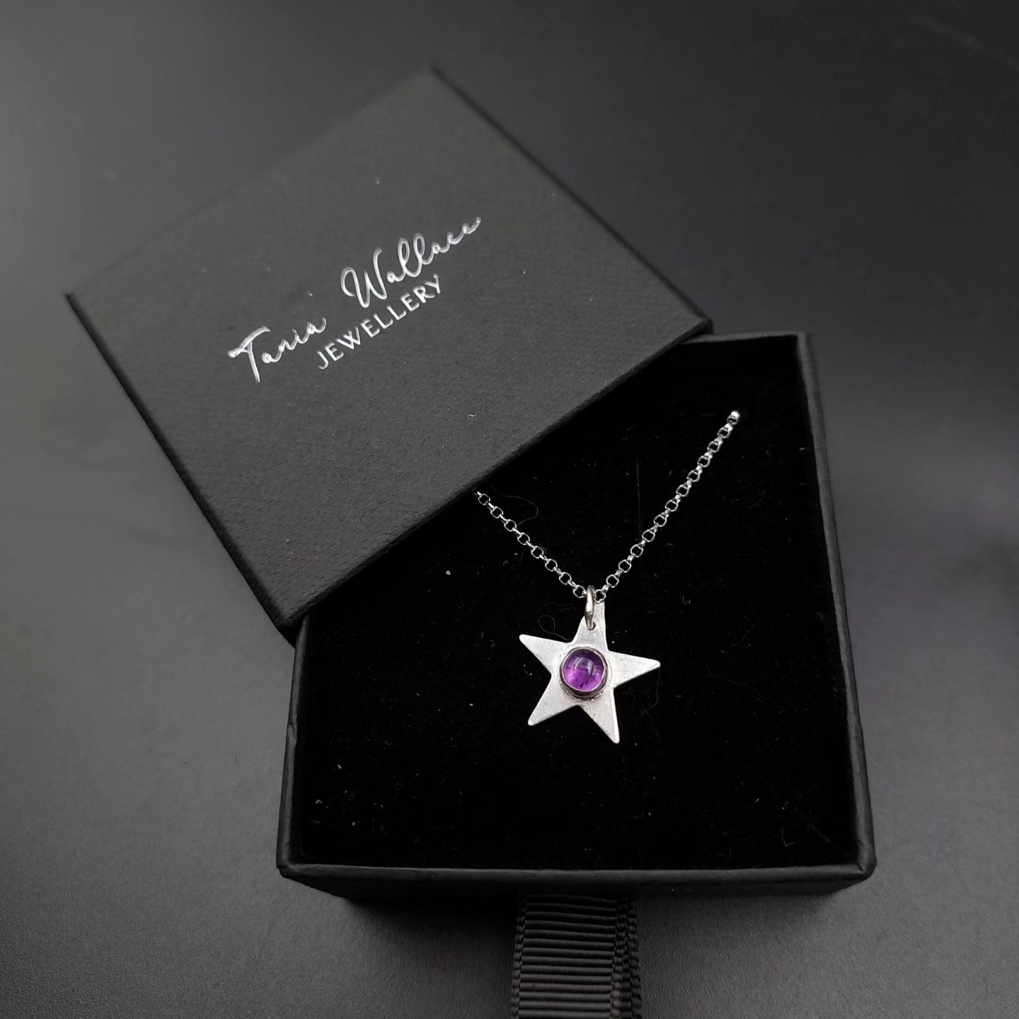 Amethyst Star Pendant