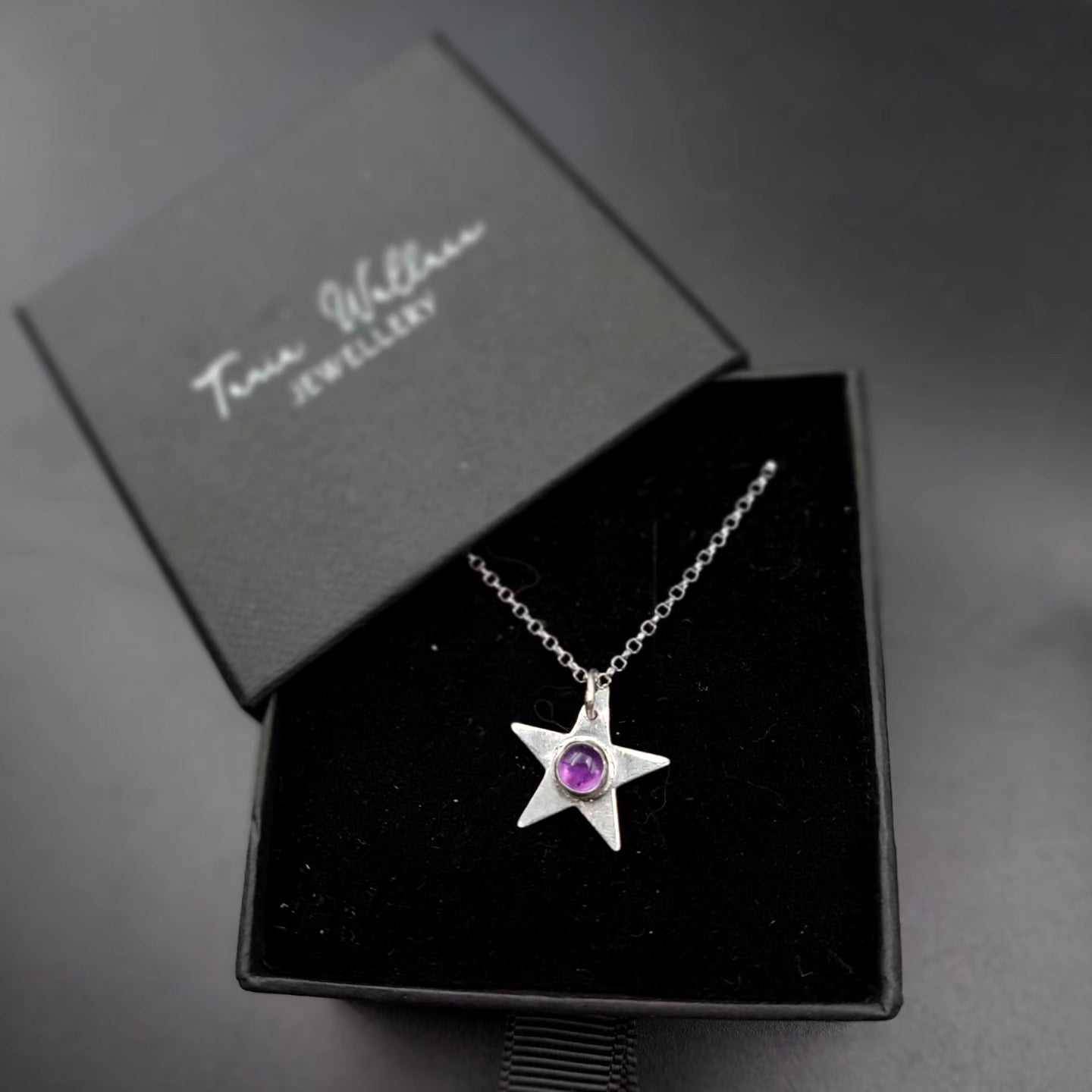 Amethyst Star Pendant