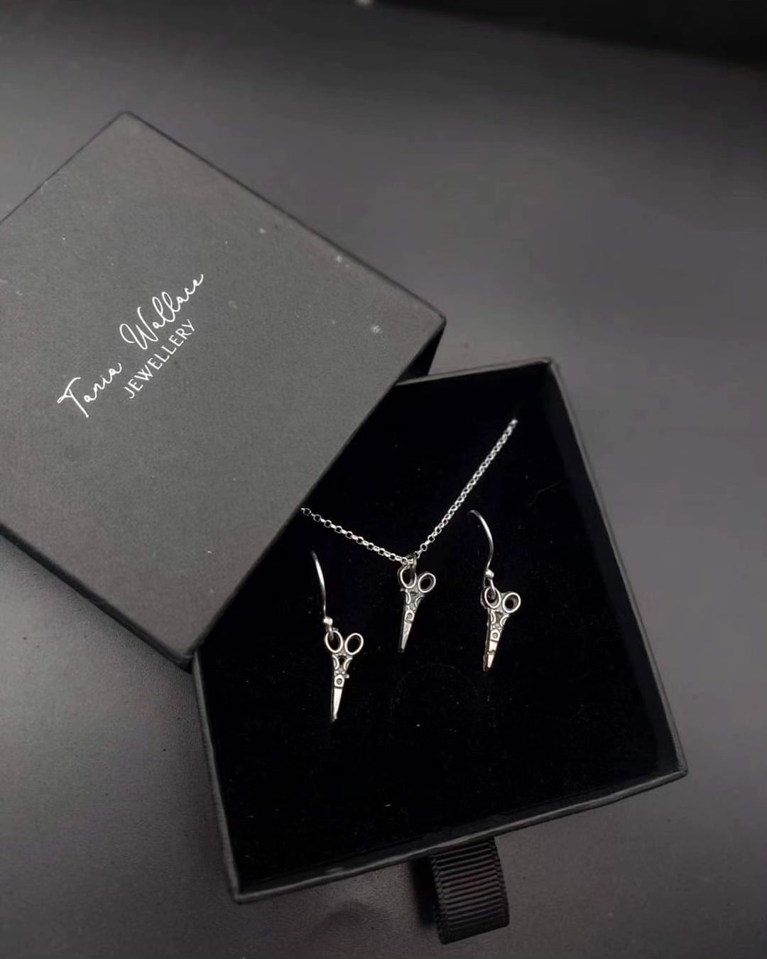 Sterling Silver Scissors Set