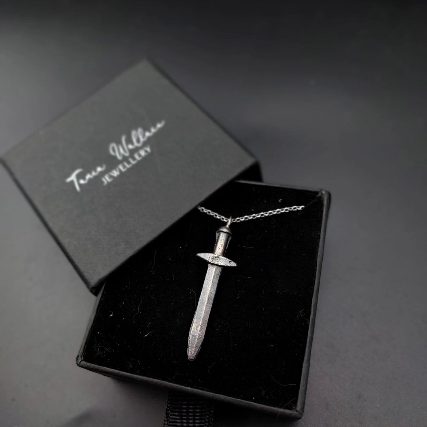 Sterling Silver Sword Pendant