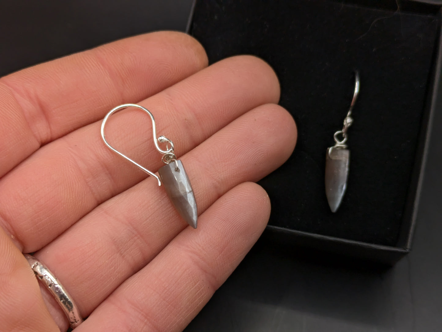 Chocolate Moonstone Bullet Drops