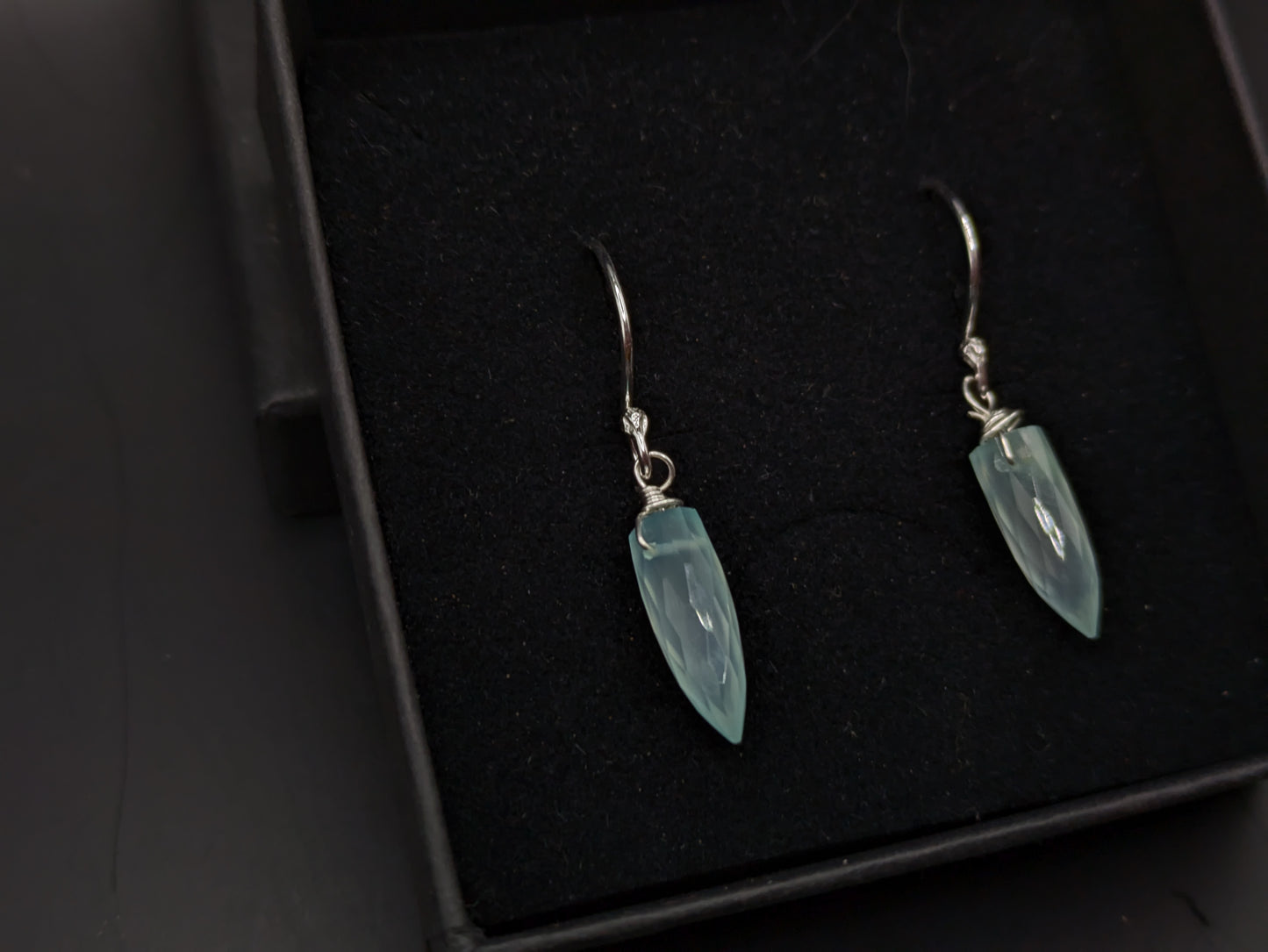 Chalcedony Bullet Drops