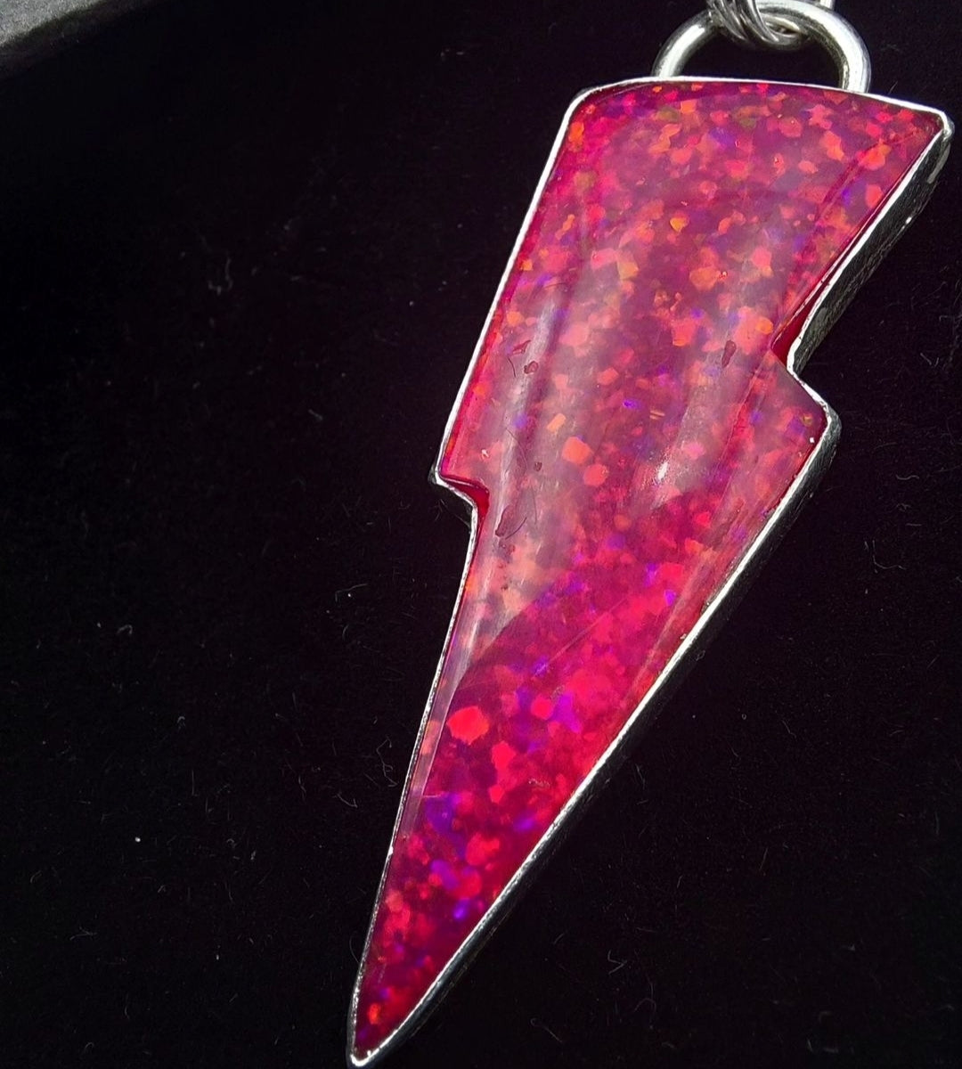 Hot Pink Large Opal Bolt