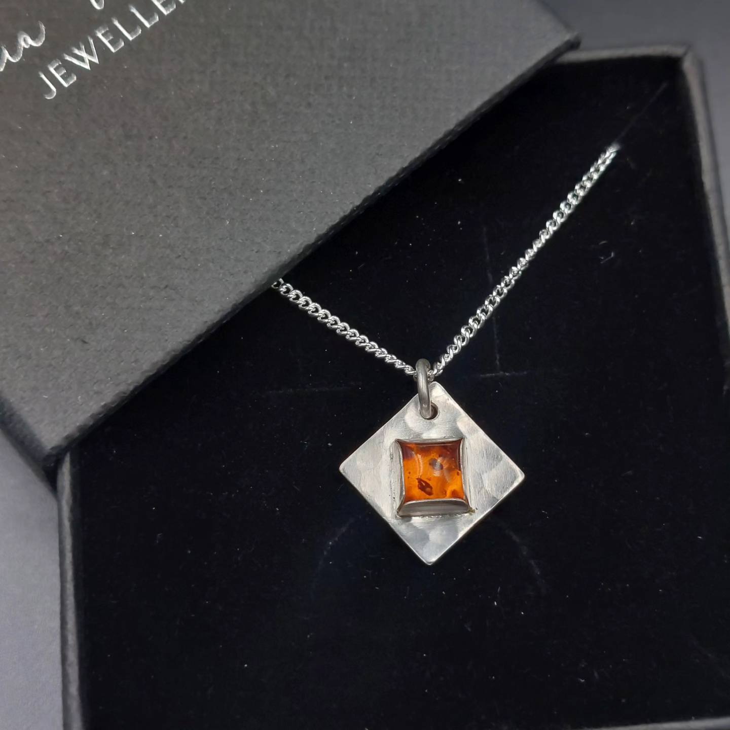 Silver and Amber Commission