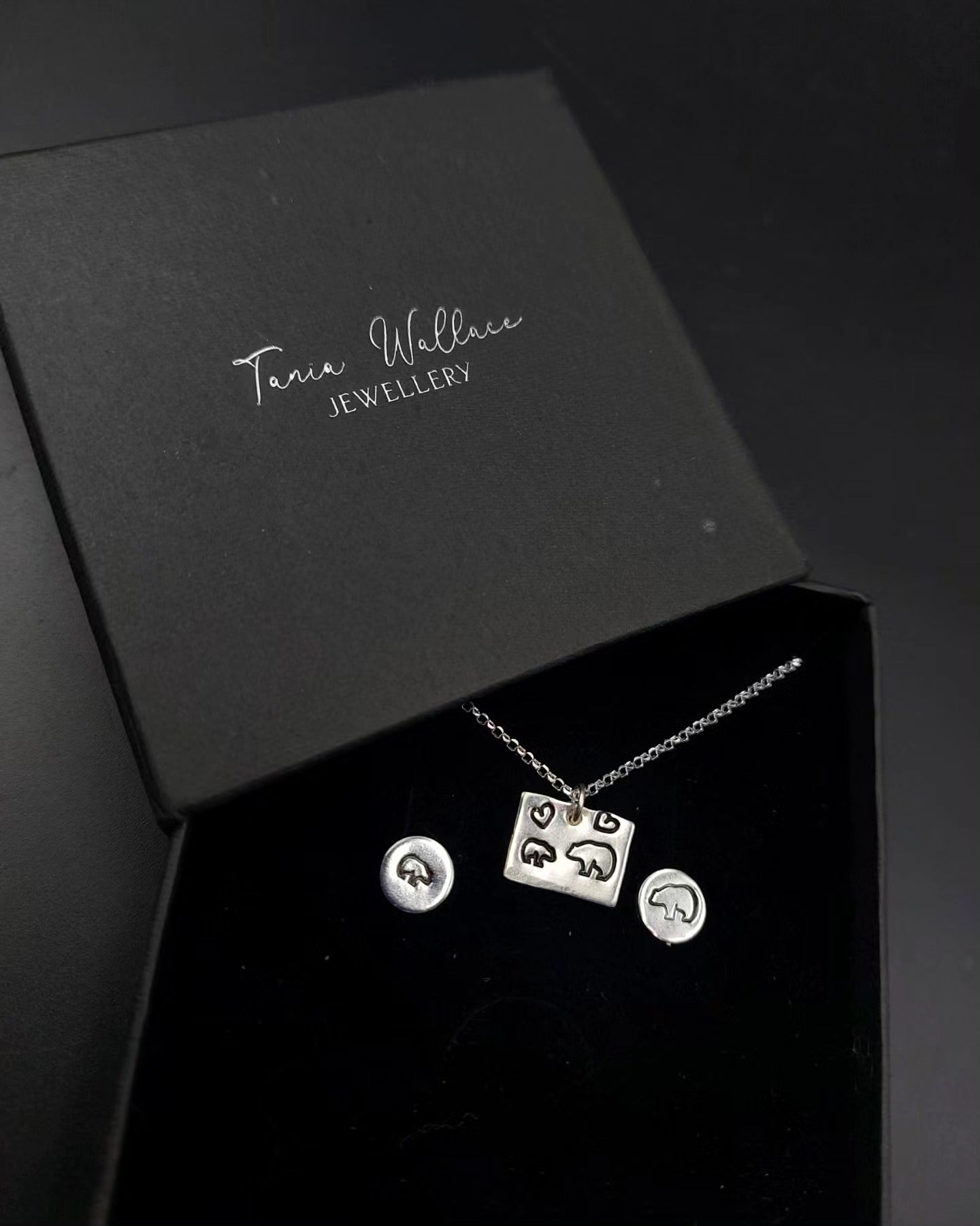 Mama Bear and Baby Bear Pendant