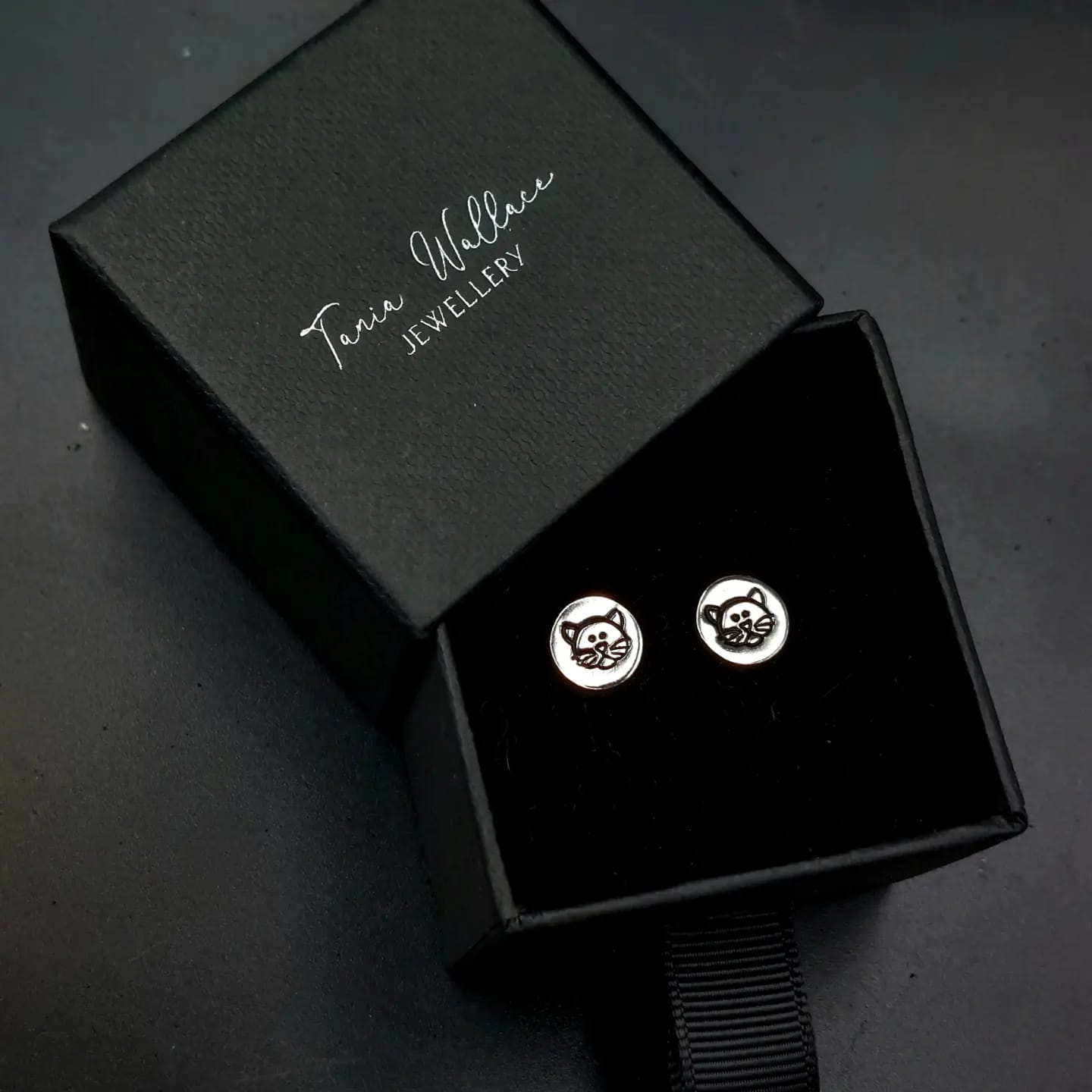 Cat Face Studs